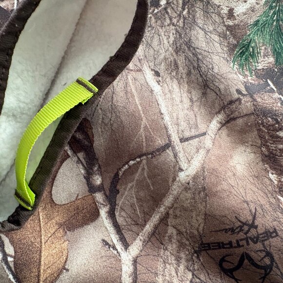 Mens Under Armour Cold Gear Scent Control 1/4 Zip Pullover Camo Jacket  Size XL - Picture 3 of 7